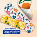 Band-Aid Brand Flexible Fabric Adhesive Bandages, Wildflower Designs, 30 Count - Assorted Sizes, Comfortable Protection 2
