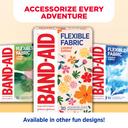 Band-Aid Brand Flexible Fabric Adhesive Bandages, Wildflower Designs, 30 Count - Assorted Sizes, Comfortable Protection 7