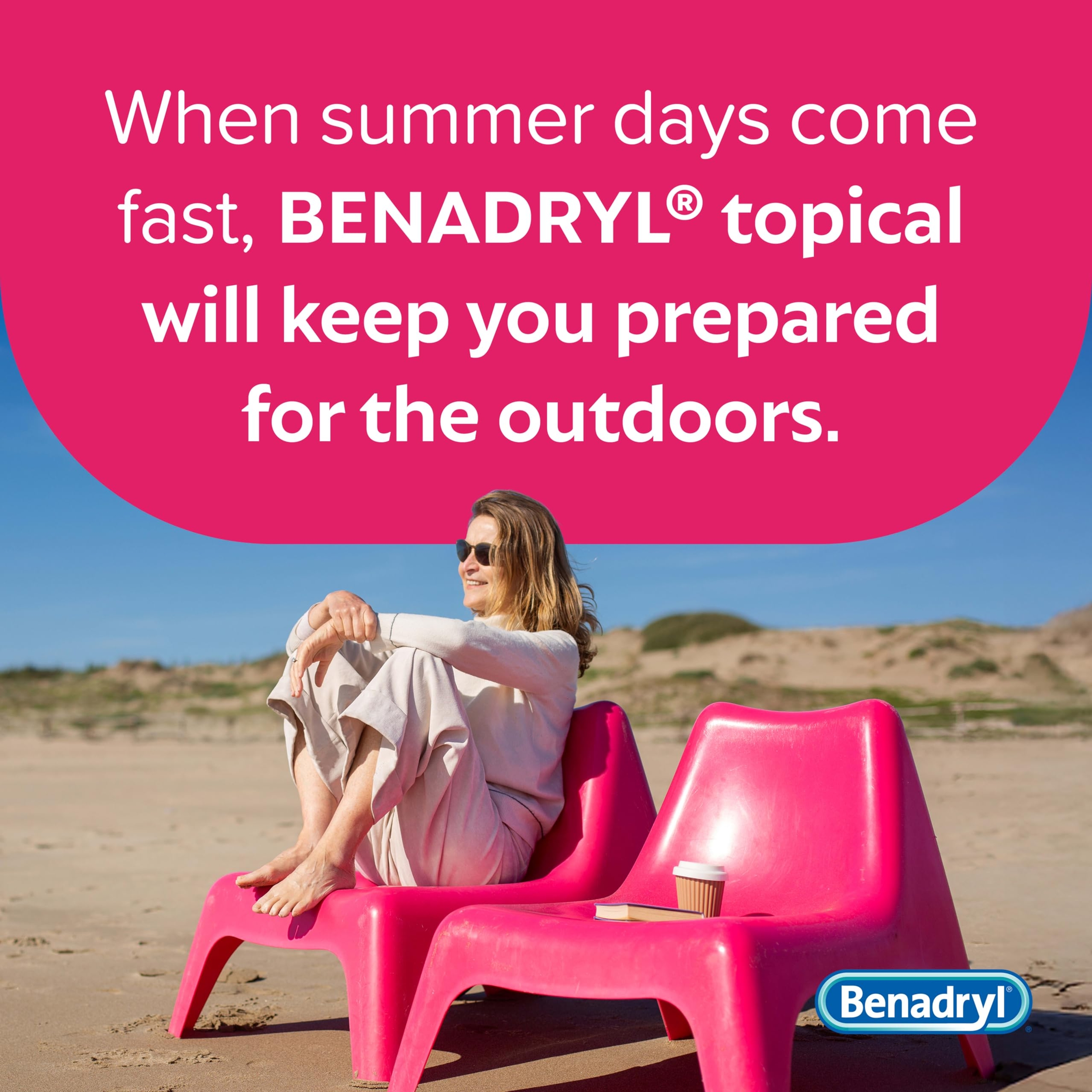 Benadryl Topical Itch Relief Gel 3.5 fl.oz - Soothing Relief from Scrapes, Insect Bites, Sunburn and More 6