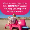 Benadryl Topical Itch Relief Gel 3.5 fl.oz - Soothing Relief from Scrapes, Insect Bites, Sunburn and More 6