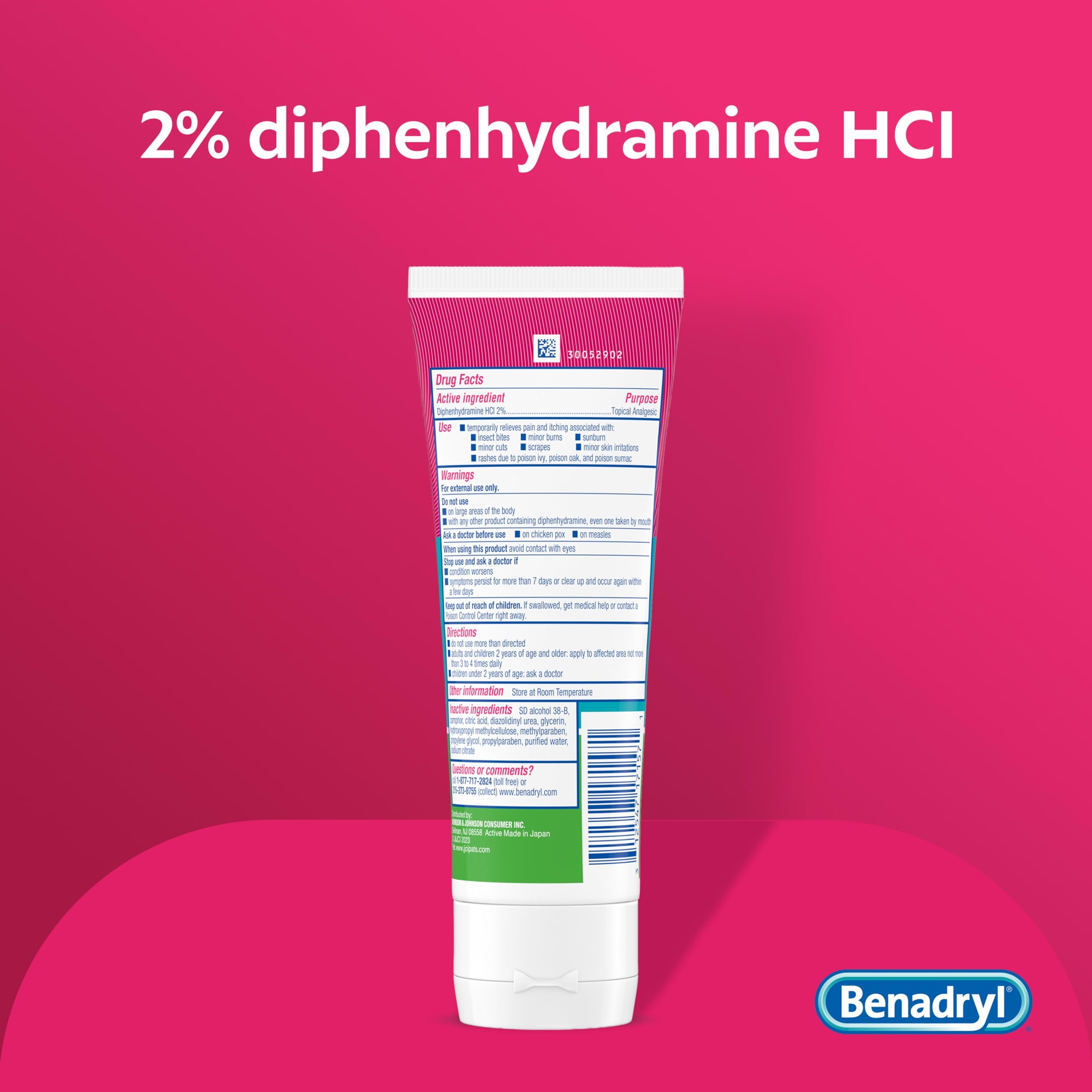 Benadryl Topical Itch Relief Gel 3.5 fl.oz - Soothing Relief from Scrapes, Insect Bites, Sunburn and More 9
