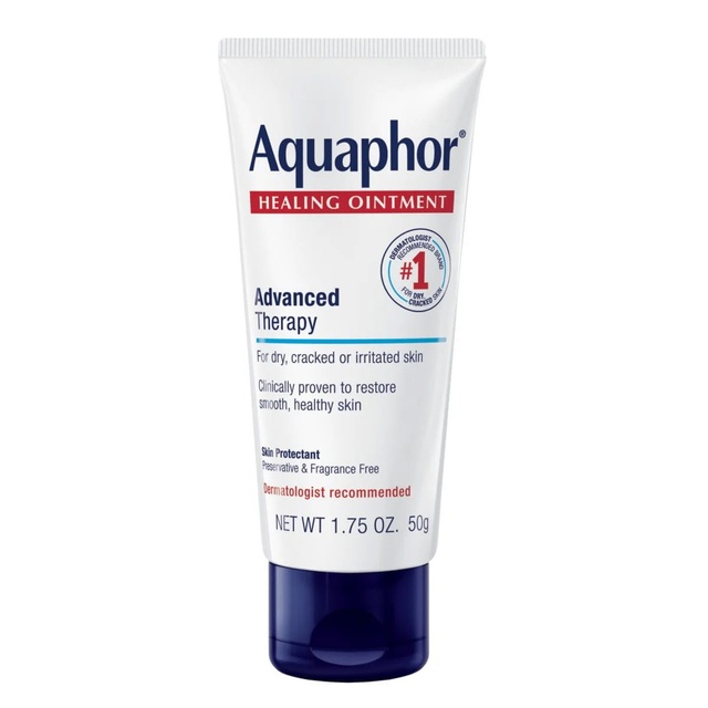 Aquaphor Healing Ointment Advanced Therapy 1.75 oz - Fragrance Free Body Moisturizer for Dry Skin