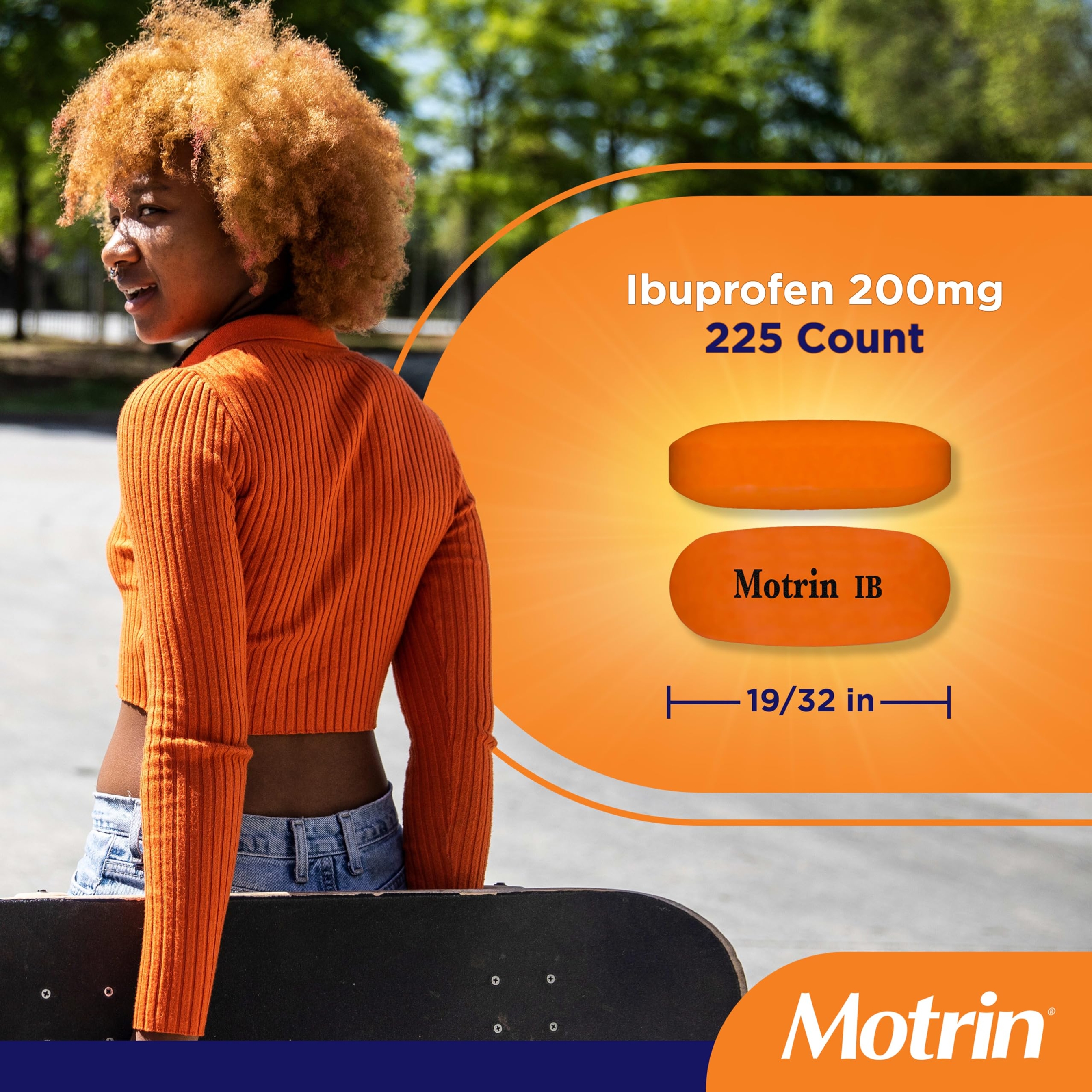Motrin IB Ibuprofen Tablets 225 Count - Temporarily Reduces Fever & Relieves Pain from Muscular Aches & Headaches 5