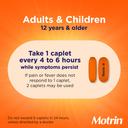 Motrin IB Ibuprofen Tablets 225 Count - Temporarily Reduces Fever & Relieves Pain from Muscular Aches & Headaches 6