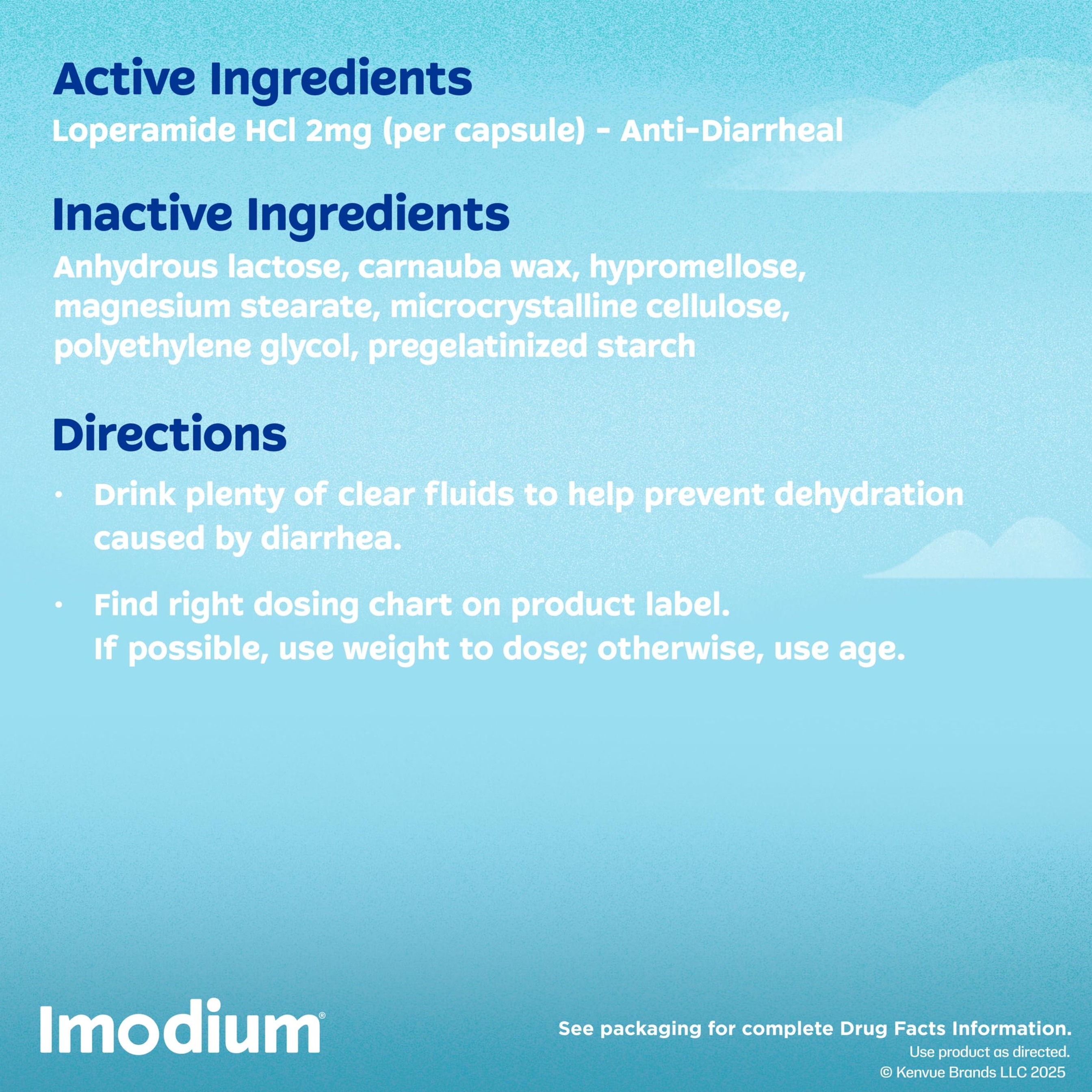 Imodium A-D Diarrhea Relief Caplets with Loperamide HCl, Anti Diarrheal Medicine to Help Control Symptoms of Diarrhea Due to Acute, Traveler's Diarrhea, 24 Count 10