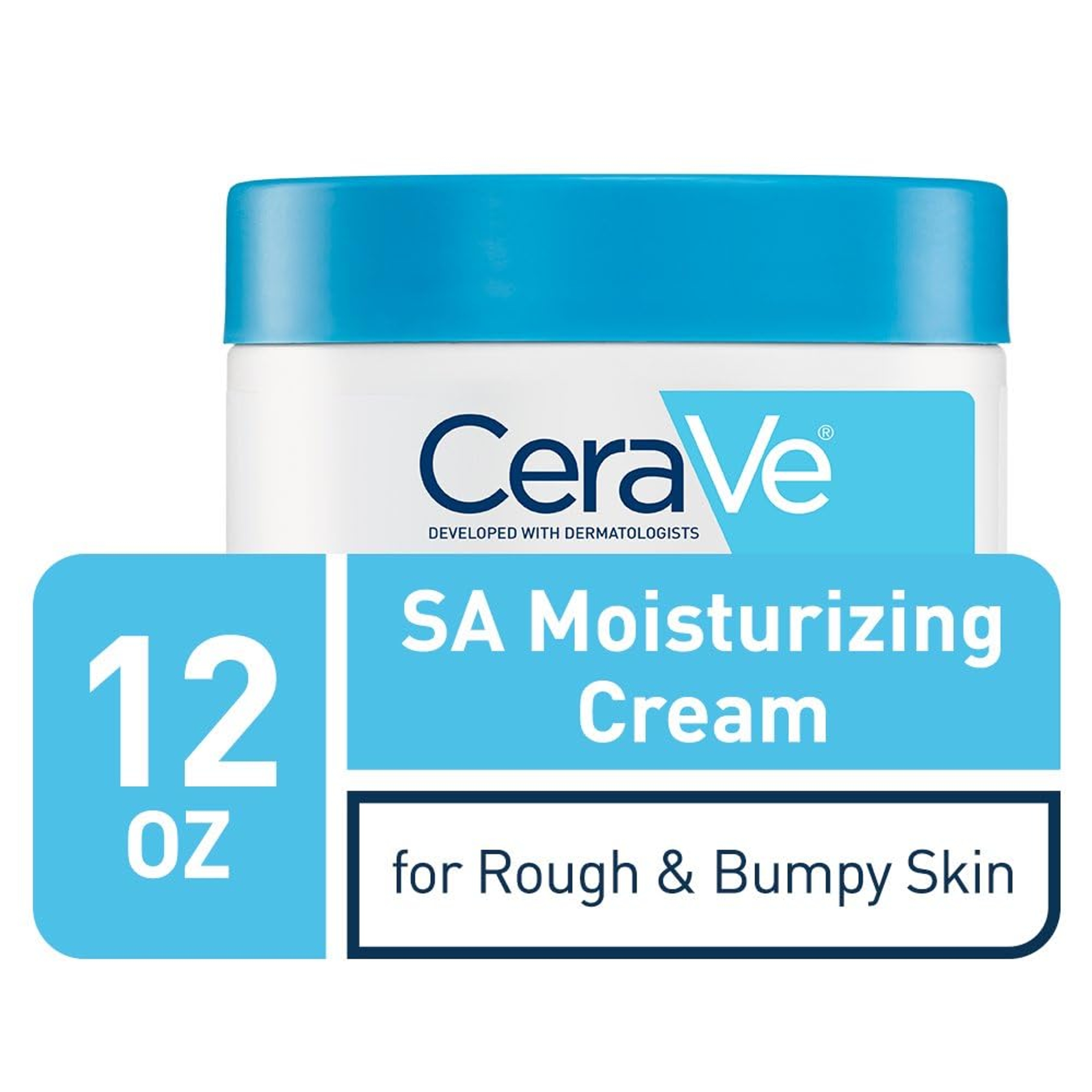 CeraVe SA Cream for Rough & Bumpy Skin 12 oz - Smooths Rough Skin with Salicylic Acid, Fragrance-Free 2