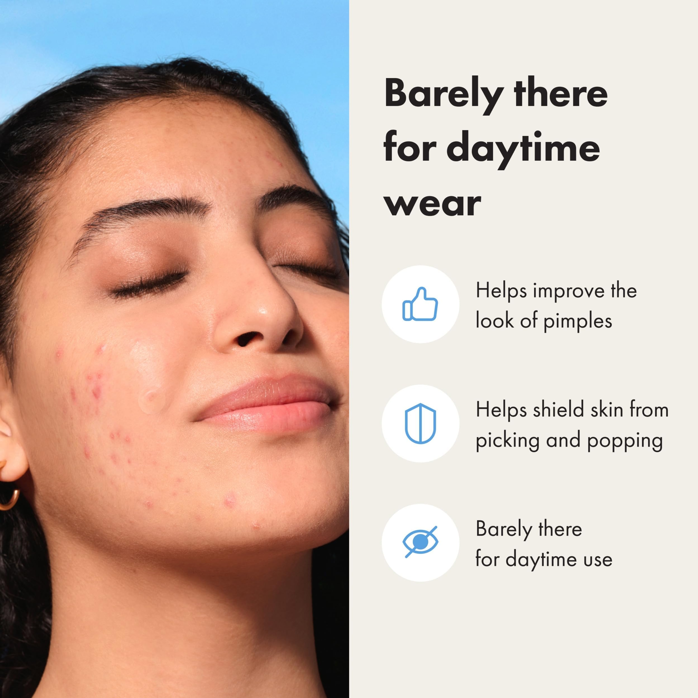 Mighty Patch Hero Cosmetics Mini Invisible+ Patch 30 Count - Daytime Hydrocolloid Acne Pimple Patches 5
