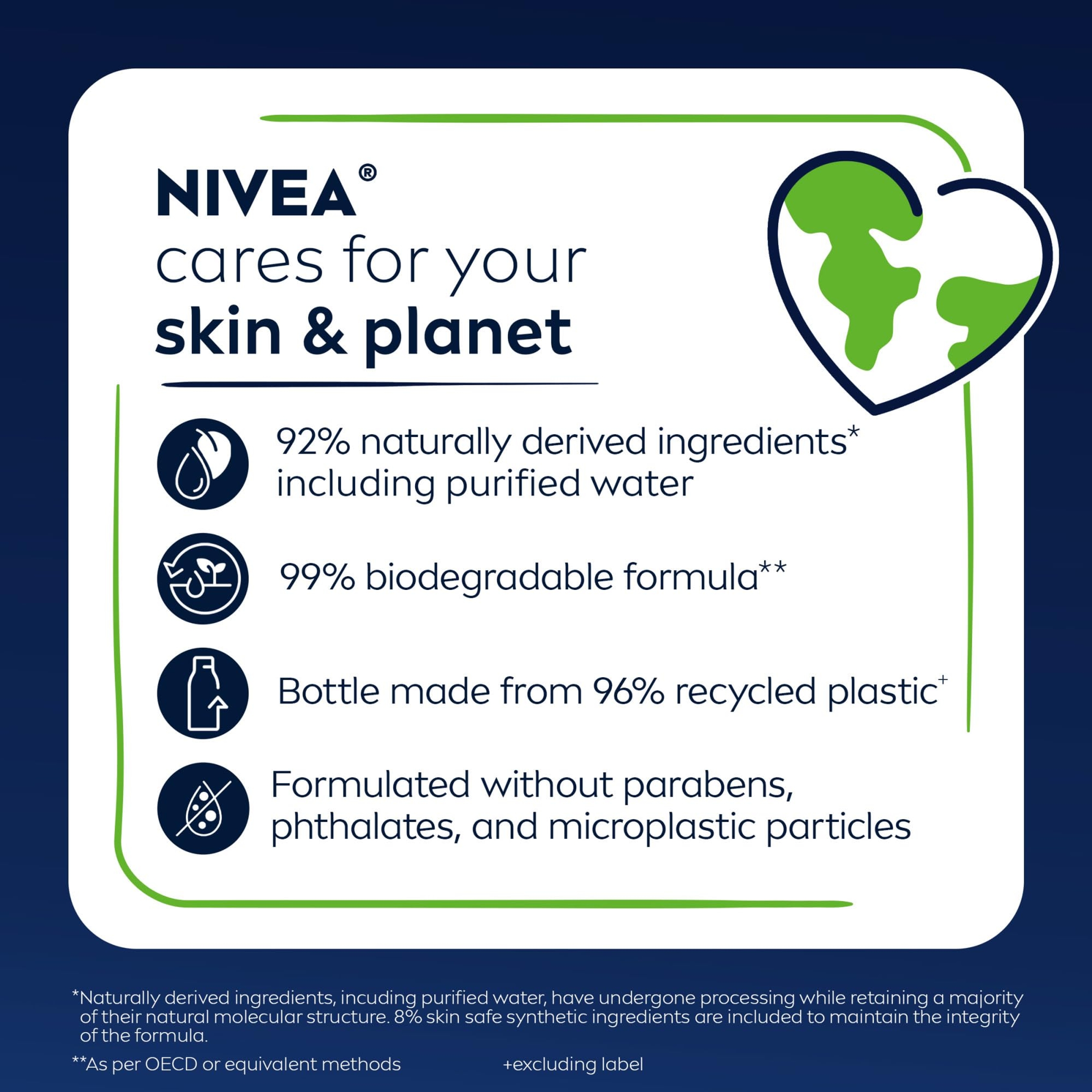 Nivea Men Maximum Hydration 3-in-1 Body Wash 16.9 fl.oz - Aloe Vera Enriched for Dry Skin 11