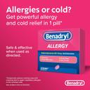 Benadryl Ultratabs Antihistamine Allergy Relief Tablets 24 Count - Diphenhydramine HCl 25mg 2