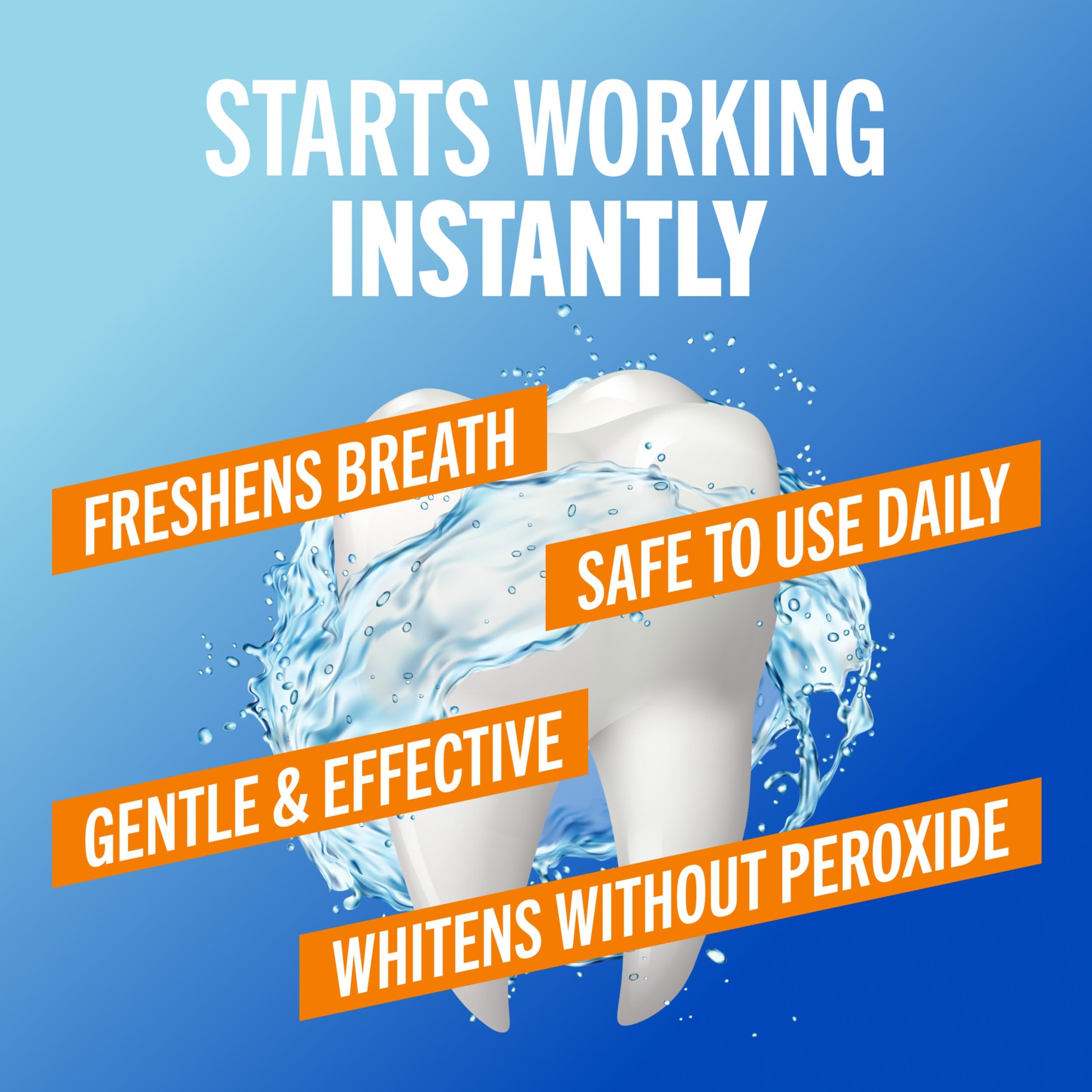 TheraBreath Whitening Fresh Breath Oral Rinse, Dazzling Mint, 16 fl.oz - Alcohol-Free Mouthwash Helps Remove & Prevent Stains 3