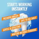 TheraBreath Whitening Fresh Breath Oral Rinse, Dazzling Mint, 16 fl.oz - Alcohol-Free Mouthwash Helps Remove & Prevent Stains 3