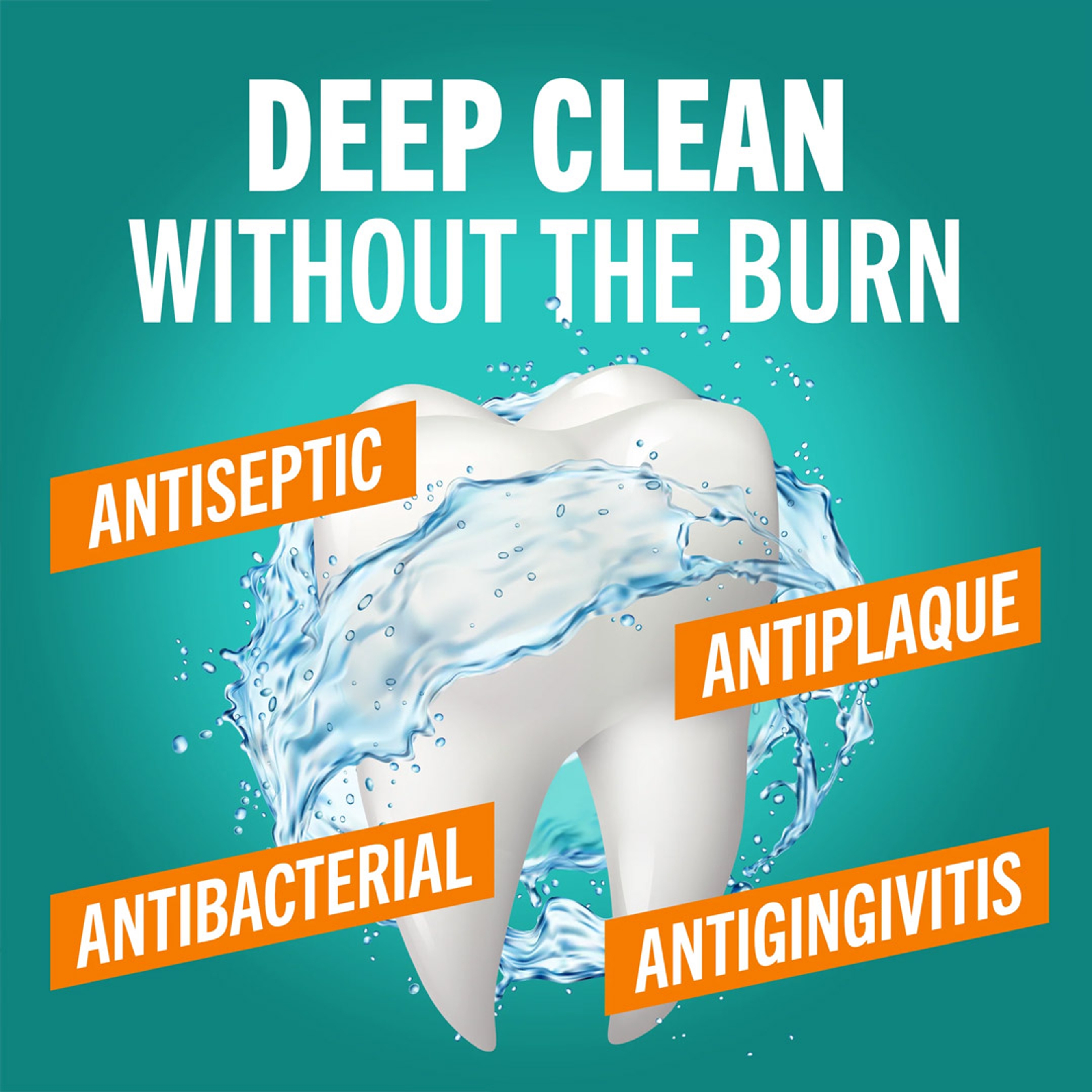 TheraBreath Deep Clean Oral Rinse, Fresh Mint, 16 fl.oz - Alcohol-Free Antiseptic Mouthwash 3