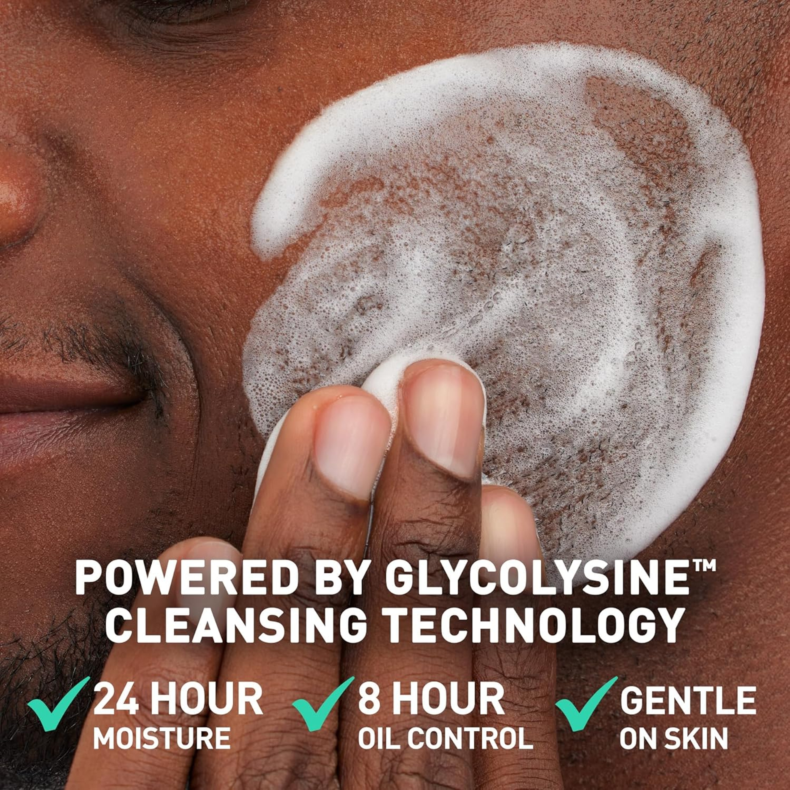 CeraVe Balancing Air Foam Face Wash, Foaming Facial Cleanser For Combination Skin, 8HR Oil Control + 24HR Hydration, Fragrance-Free & Non-Comedogenic, With Glycolysine™ & 3 Essential Ceramides, 8oz 2
