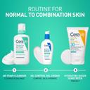 CeraVe Balancing Air Foam Face Wash, Foaming Facial Cleanser For Combination Skin, 8HR Oil Control + 24HR Hydration, Fragrance-Free & Non-Comedogenic, With Glycolysine™ & 3 Essential Ceramides, 8oz 10