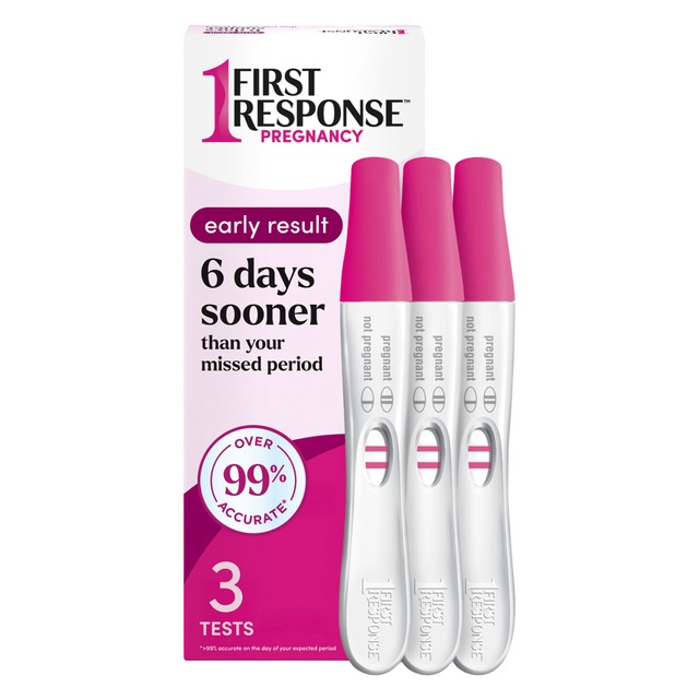 First Response Early Result Pregnancy Test 3 Count