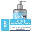 CeraVe Psoriasis Moisturizing Cream 8 oz - Relieves, Moisturizes & Exfoliates Dry Skin, Itchy & Rough Skin with Salicylic Acid 2