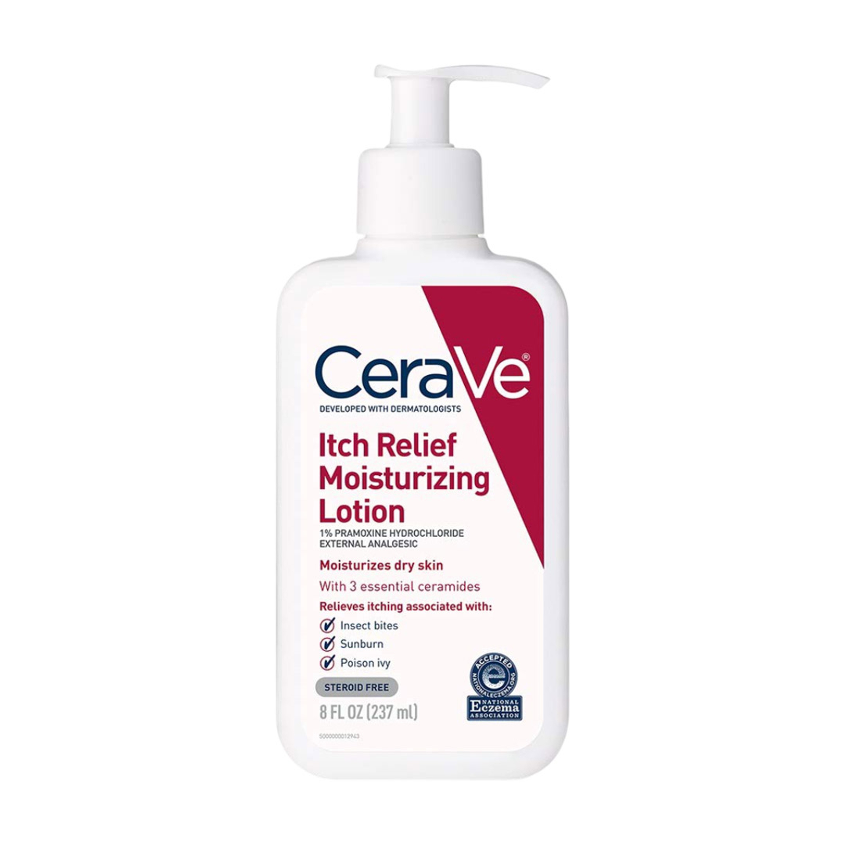 CeraVe Itch Relief Moisturizing Lotion 8 fl.oz - Moisturizes Dry Skin & Relieves Itching Associated with Insect Bites, Sunburn 1