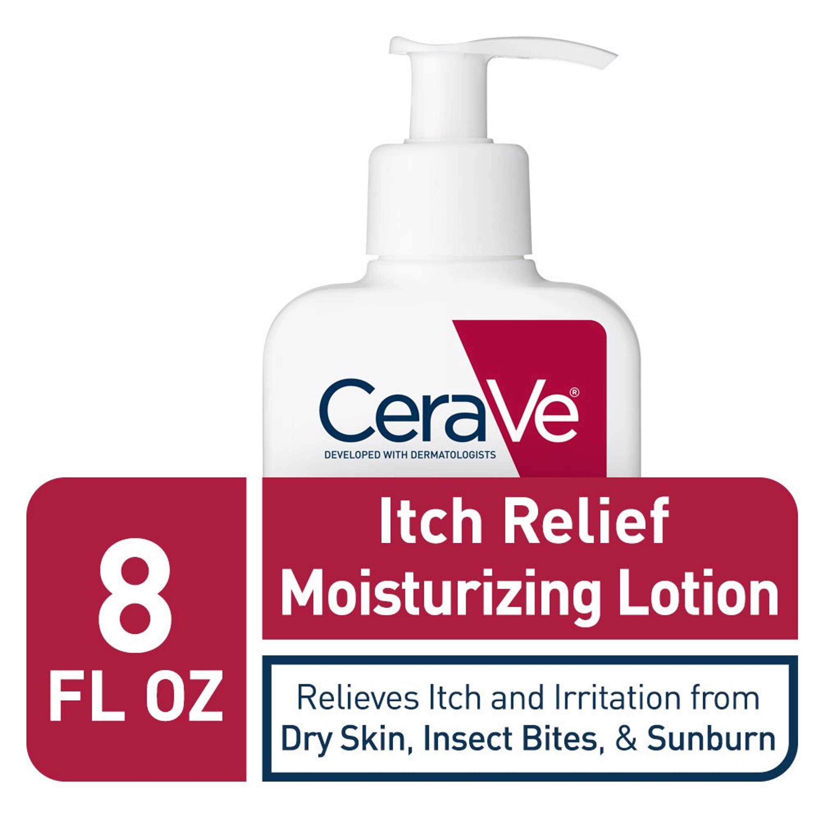 CeraVe Itch Relief Moisturizing Lotion 8 fl.oz - Moisturizes Dry Skin & Relieves Itching Associated with Insect Bites, Sunburn 2