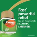 Zyrtec 24 Hour Allergy Liquid Gels, 10mg Cetirizine HCl, 40 Count - Indoor & Outdoor Allergy Medicine 2
