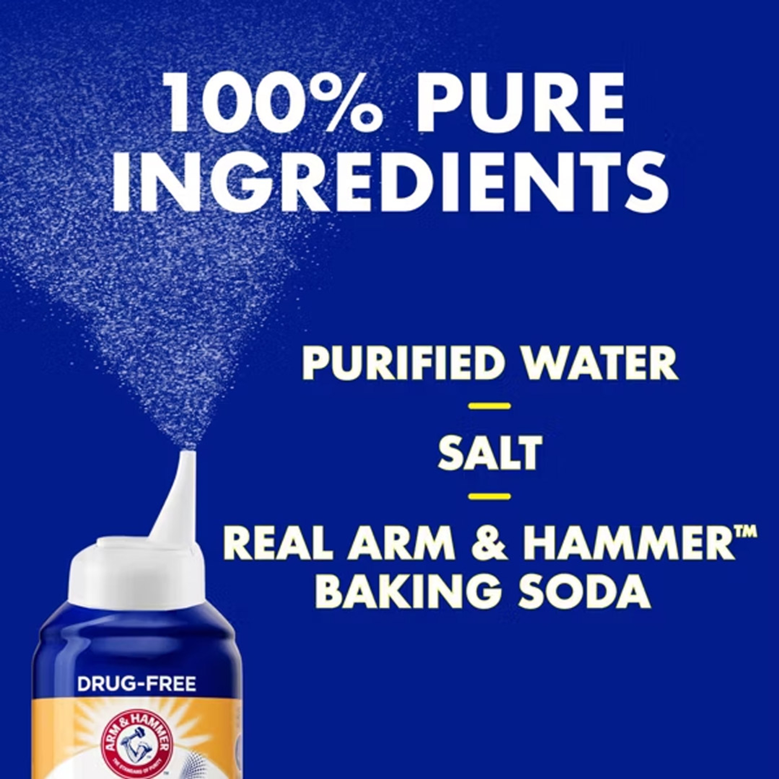 Arm & Hammer Simply Saline Extra Strength Nasal Mist 4.6 oz - Instant Relief for Severe Congestion 5