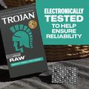 Trojan Raw Condoms 24 Count - America’s Thinnest Premium Lubricated Latex Condoms 7