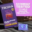Trojan Pleasure Pack Condoms 36 Count - Assorted Latex Lubricated Condoms with Her Pleasure, Charged, BareSkin & Ecstasy Varieties 7