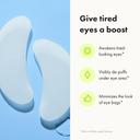 Mighty Patch Hero Cosmetics for Tired Eyes Patches, 6 Count - Cooling Hydrogel Patches Reduce Puffiness & Soothe Under Eyes 6