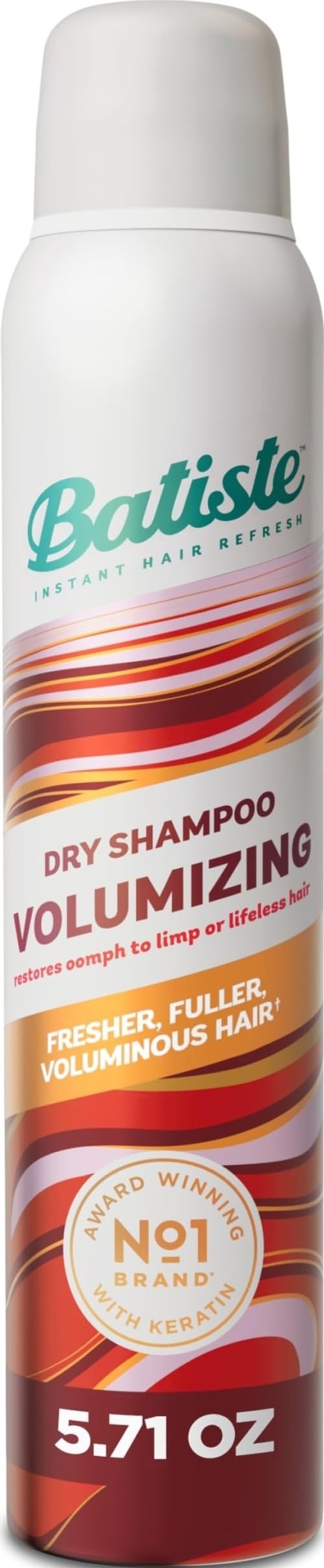Batiste Dry Shampoo, Volumizing, Refresh Hair and Absorb Oil Between Washes, Waterless Shampoo for Added Hair Texture and Body, 5.71 oz