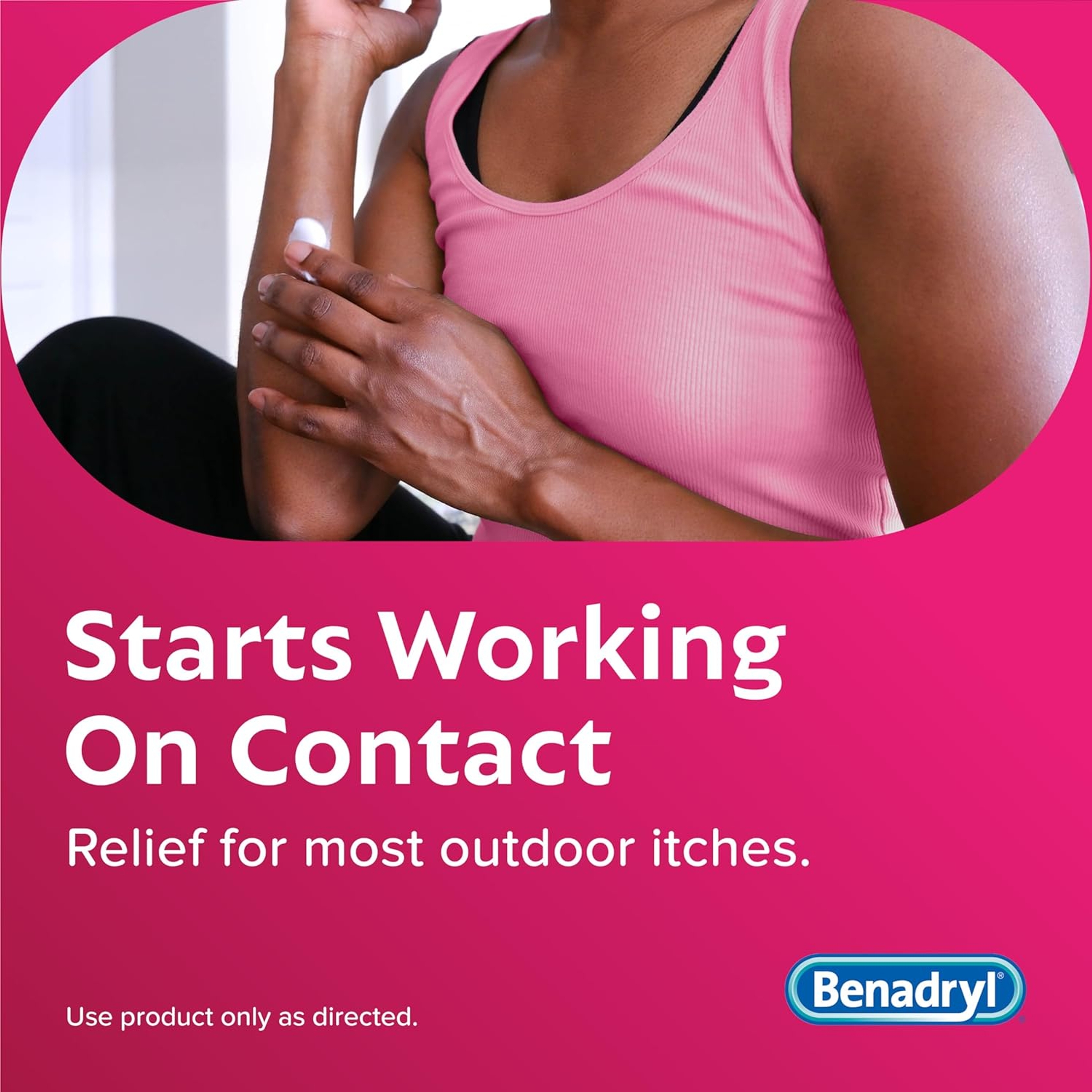 Benadryl Original Strength Itch Stopping Cream 1 oz - Topical Analgesic for Skin Relief 4