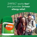 Zyrtec 24 Hour Allergy Relief Tablets - 10mg, 90 ct 3