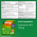 Zyrtec 24 Hour Allergy Relief Tablets - 10mg, 90 ct 8