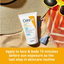 CeraVe Hydrating Sheer Sunscreen SPF30 for Face & Body 3 fl.oz - Mineral & Chemical Sunscreen with Zinc Oxide & Ceramides 5