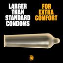 Trojan Magnum Original Large Size Condoms 36 Count - Comfortable & Smooth Lubricated Condoms 2