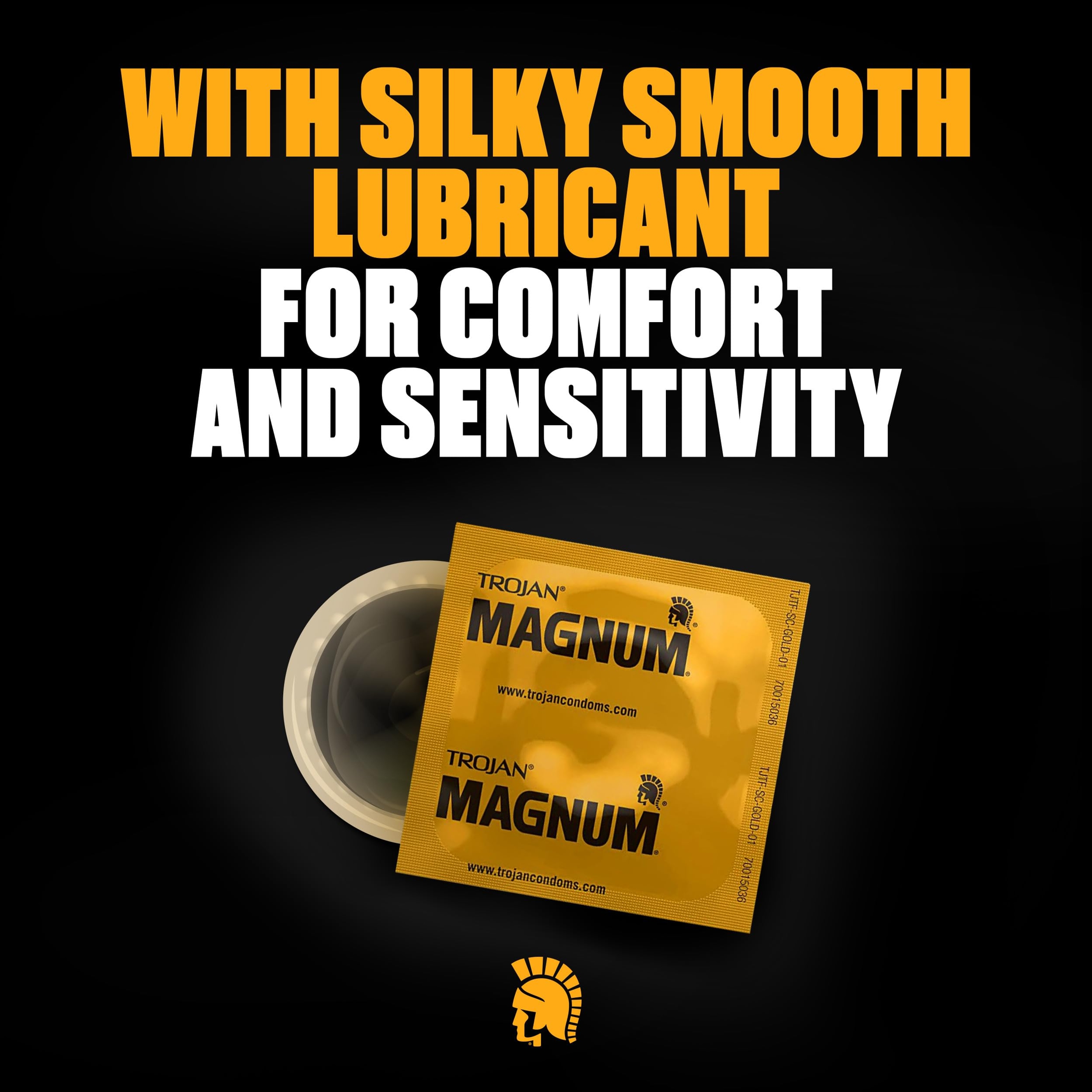 Trojan Magnum Original Large Size Condoms 36 Count - Comfortable & Smooth Lubricated Condoms 3