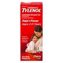 Children's Tylenol Liquid Oral Suspension Medicine, Acetaminophen Pain Reliever & Fever Reducer, Aspirin-, Ibuprofen- & Alcohol-Free, Cherry, 4 Fl. Oz 1