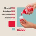 Children's Tylenol Liquid Oral Suspension Medicine, Acetaminophen Pain Reliever & Fever Reducer, Aspirin-, Ibuprofen- & Alcohol-Free, Cherry, 4 Fl. Oz 4