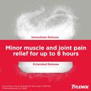 Tylenol 8 Hour Acetaminophen 650 mg Extended Release Caplets, Fast Acting Bi-Layer Design, Quick & Long Lasting Pain Relief for Muscle, Joint, Back & Arthritis Aches, Fever Reducer, 100 Count 3
