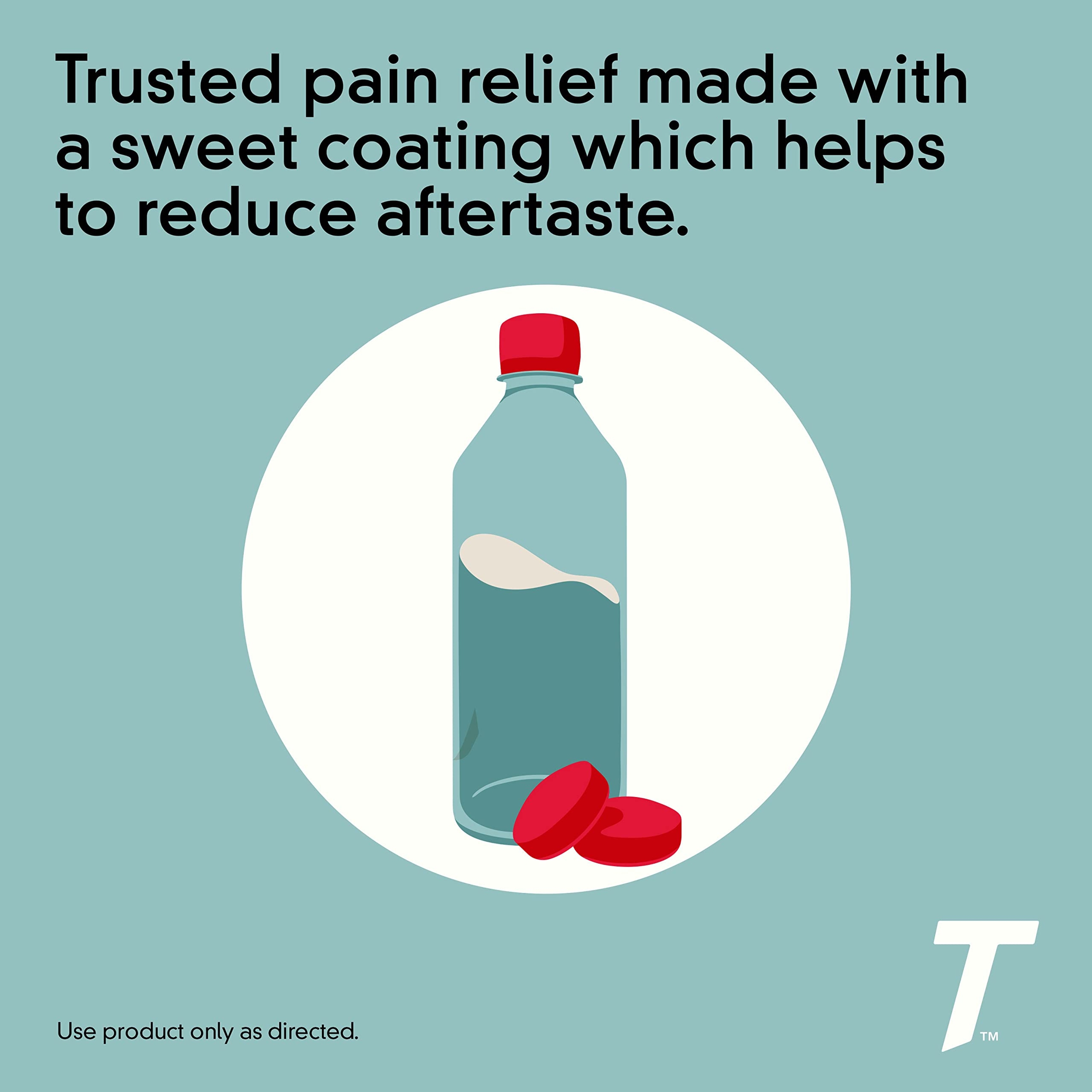 Tylenol Extra Strength Pain Reliever & Fever Reducer, Round Coated Tablets, 500 mg Acetaminophen Pain Relief Pills for Headache, Toothache & Minor Arthritis Pain, 100 ct 2