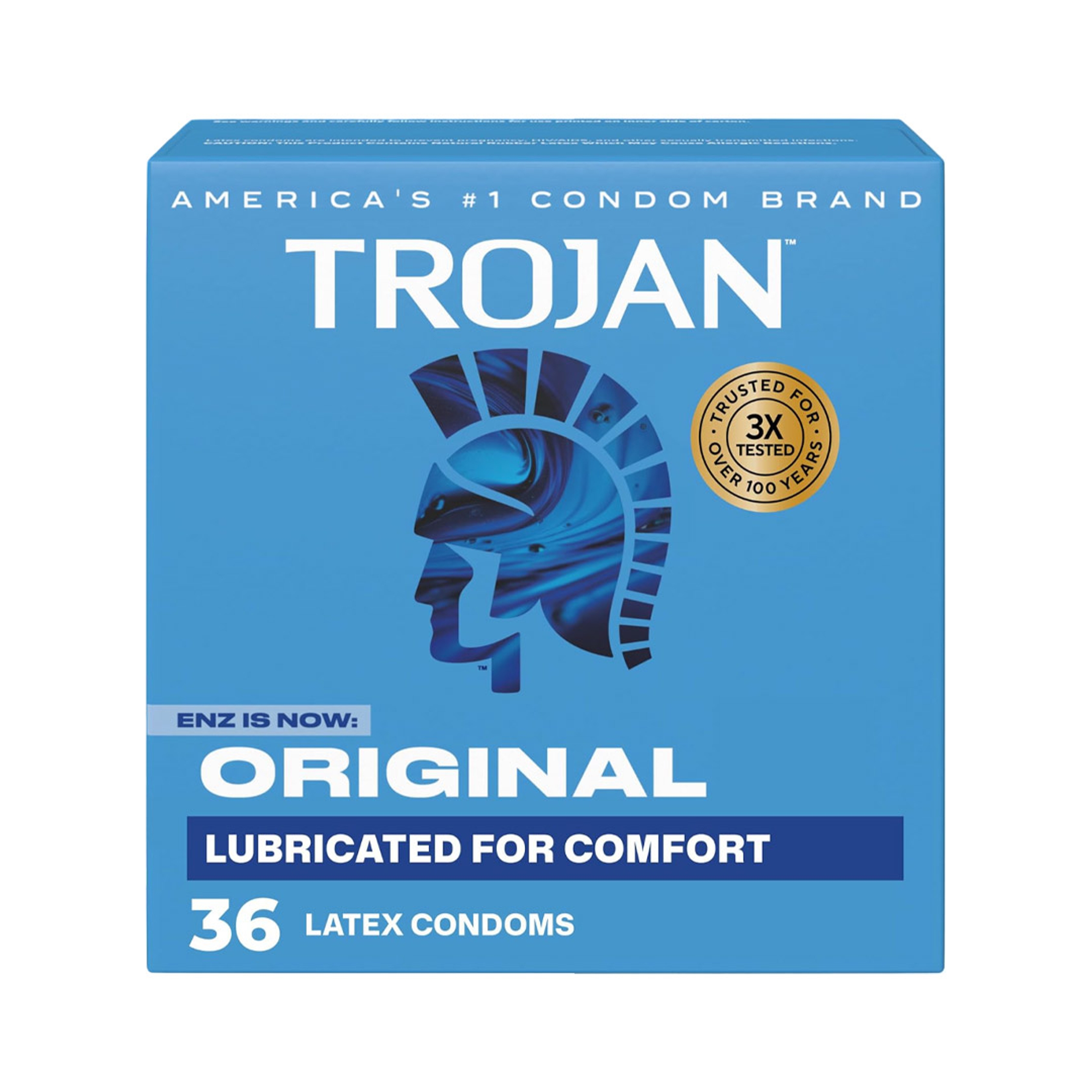 Trojan Original Condoms 36 Count - Lubricated Latex Condoms for Contraception & STI Protection 1