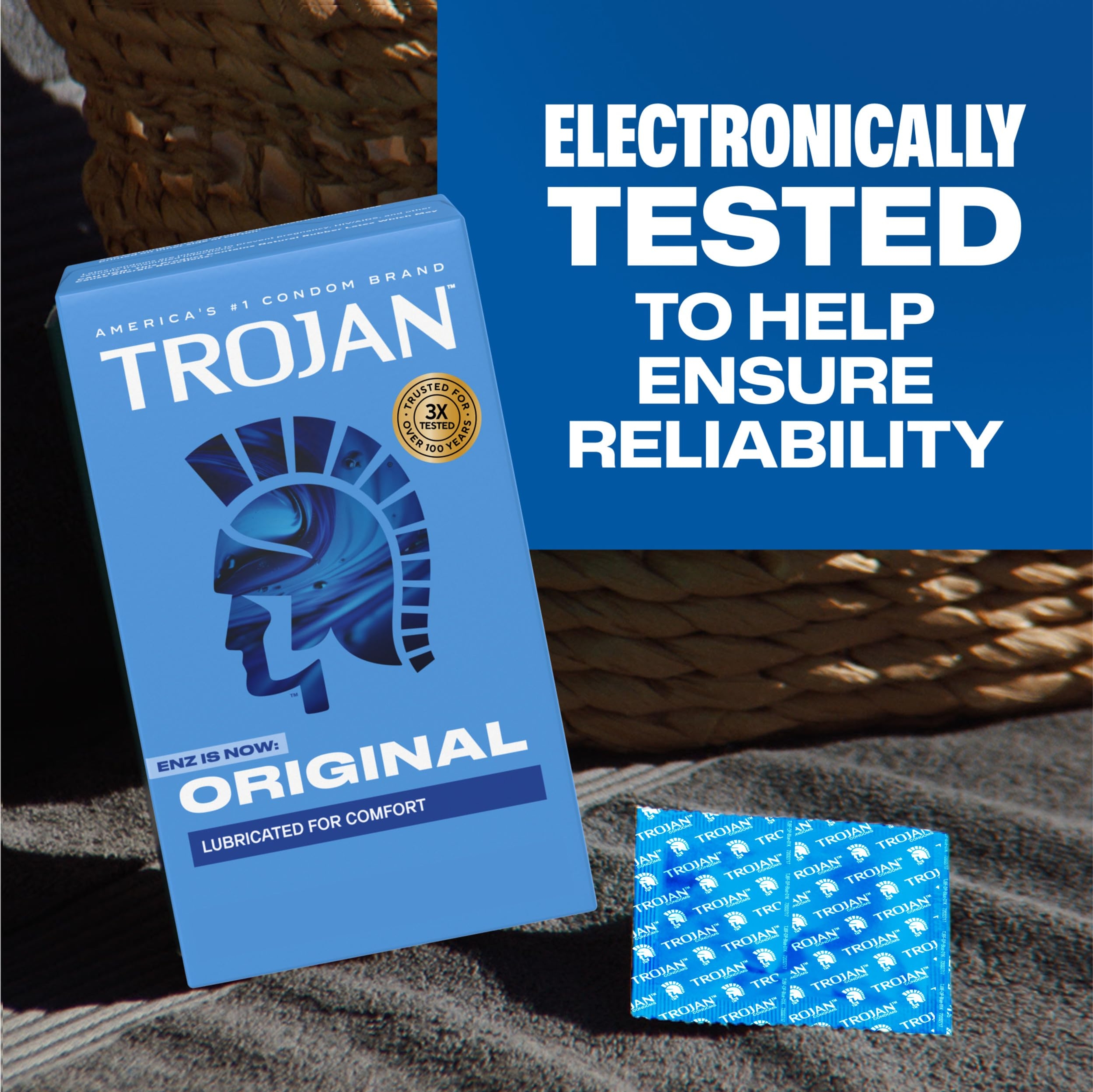 Trojan Original Condoms 36 Count - Lubricated Latex Condoms for Contraception & STI Protection 6