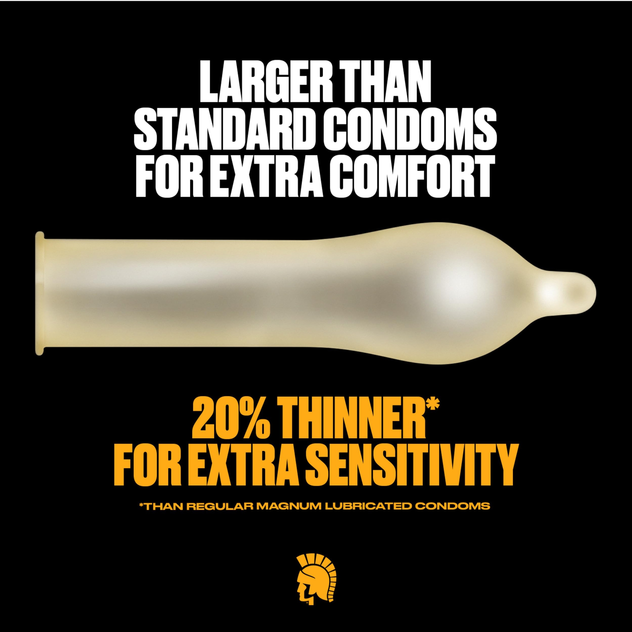 Trojan Magnum BareSkin Condoms 24 Count - Premium Large Size, Comfortable & Smoothly Lubricated 2
