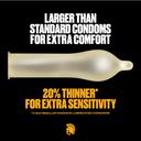 Trojan Magnum BareSkin Condoms 24 Count - Premium Large Size, Comfortable & Smoothly Lubricated 2
