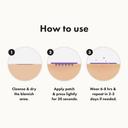 Mighty Patch Hero Cosmetics for Dark Spots 8 Count - Micropoints Post-Blemish Patch with Vitamin C & Niacinamide 4