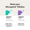Mighty Patch Hero Cosmetics for Dark Spots 8 Count - Micropoints Post-Blemish Patch with Vitamin C & Niacinamide 5