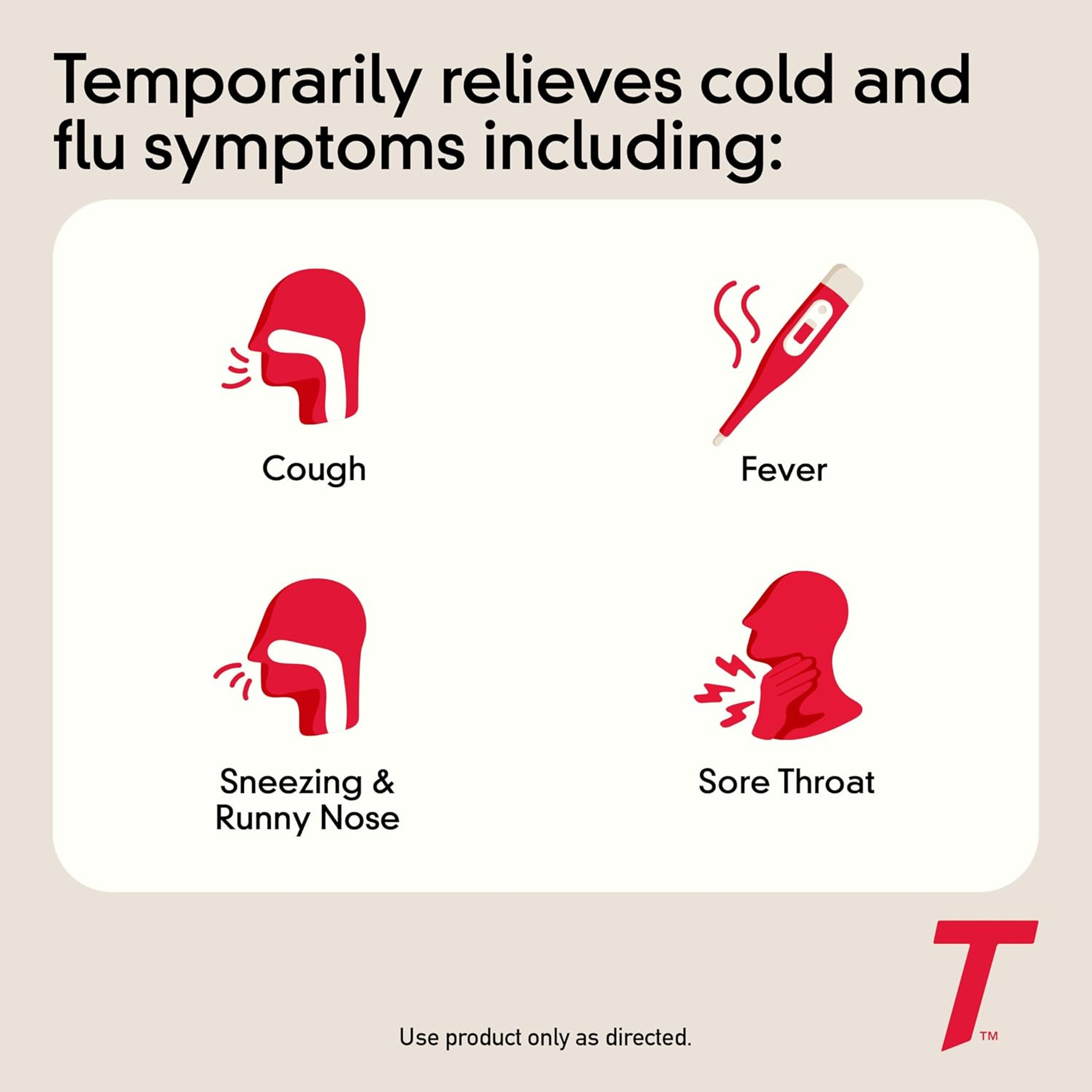 Children's Tylenol Cold + Cough + Runny Nose, Acetaminophen, Pain & Fever Relief, Chlorpheniramine Maleate, Antihistamine, Dextromethorphan HBr, Cough Suppressant; Grape liquid, 4 fl. oz.; Pack of 1 2