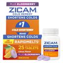 Zicam Cold Remedy RapidMelts, Elderberry Citrus, 25 Count - Shortens Cold Duration, Helps Relieve Stuffy Nose 1