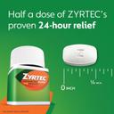 Zyrtec 24 Hour Allergy Relief Tablets, Indoor & Outdoor Allergy Medicine for Adults with 5 mg Cetirizine Hydrochloride, Relief of Runny Nose, Sneezing, Itchy Eyes, Plus Dust, Mold & Pet Dander, 35 ct 7