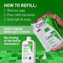 CeraVe Hydrating Facial Cleanser 16 fl.oz (Refill Pouch) - Daily Face Wash Helps Hydrate Normal to Dry Skin 3