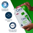 CeraVe Hydrating Facial Cleanser 16 fl.oz (Refill Pouch) - Daily Face Wash Helps Hydrate Normal to Dry Skin 6