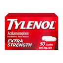 Tylenol Extra Strength Caplets 50 Count - Acetaminophen 500 mg, Pain Relief Pills, Fever Reducer for Adults 1